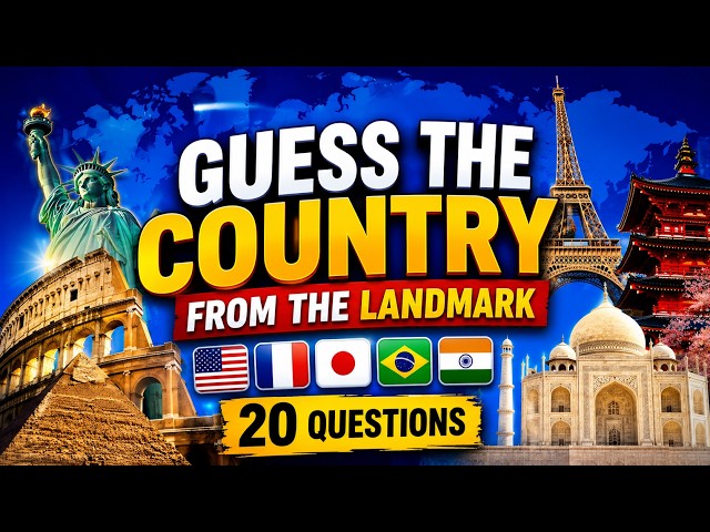 Only 1% Can Guess All These Landmarks! 🌎
