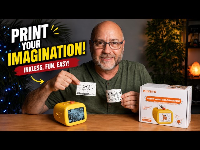 This Sticker Printer Doesn't Need Ink