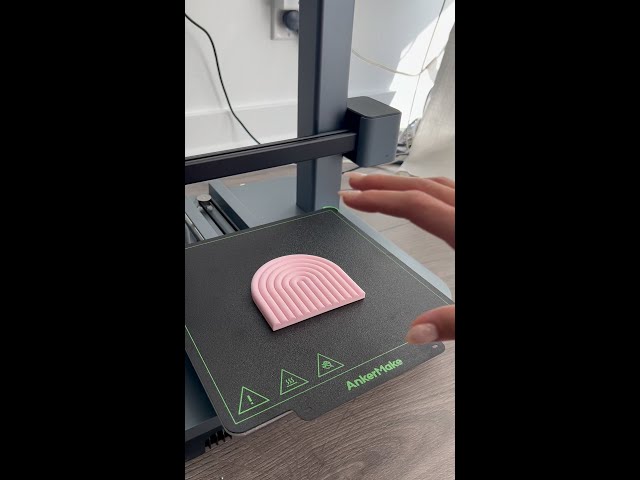 3D Printed Rainbow Coasters