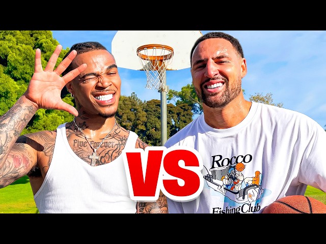 Plaqueboymax Vs Klay Thompson 1v1 Basketball!