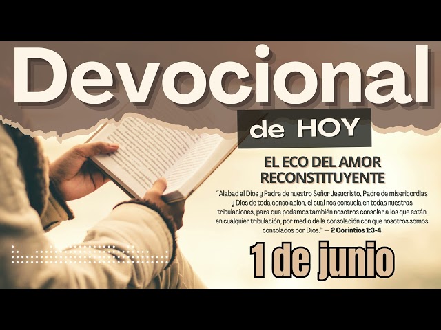 Today's Devotional | June 1, 2026 | Adan Vicente