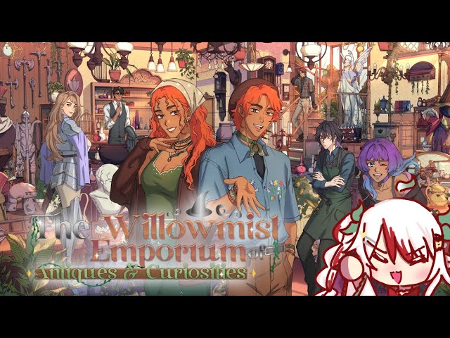 COZY OTOME GAME FINALLY!! | The Willowmist Emporium of Antiques & Curiosities DEMO!!