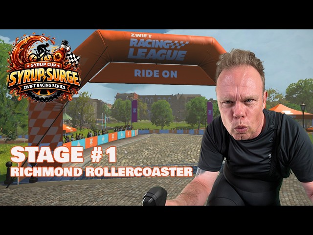 Zwift - Syrup Cup - Richmond Rollercoaster