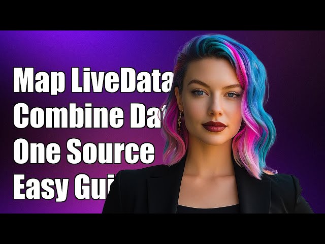Map multiple LiveData values into one