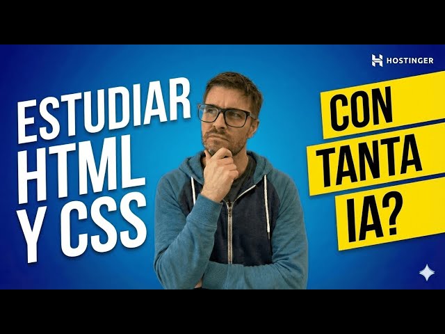 Is it worth studying HTML and CSS with so much AI?