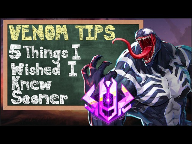 5 TIPS I WISH I KNEW SOONER FOR VENOM in Marvel Rivals