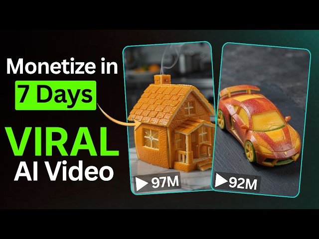 How to Create Viral AI Fruit 3D Object Videos for FREE ( Full Tutorial )