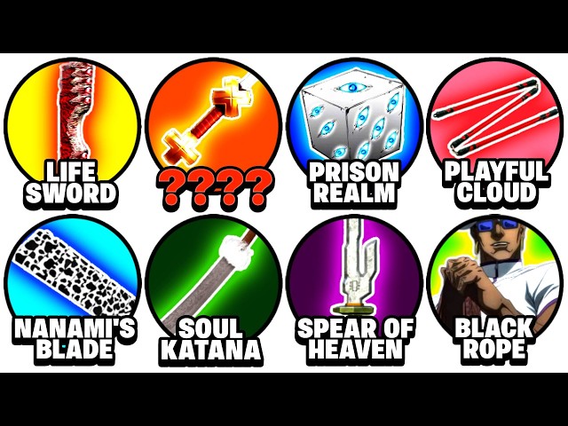 Every Cursed Tool In JJK