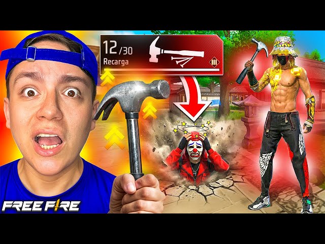 I GOT THE OP HAMMER IN FREE FIRE AND IT HAS HACKS😱!