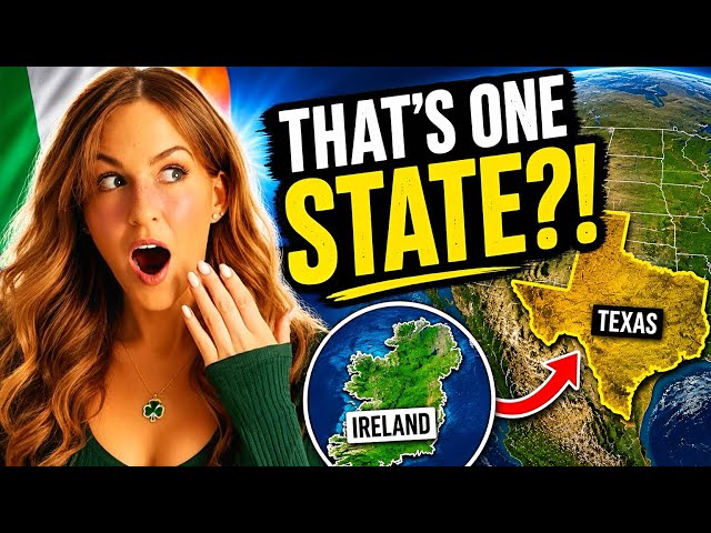 US States Are WAY Bigger Than You Think (Ireland vs USA)