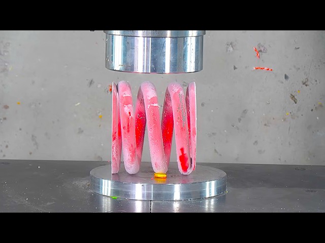 Giant Frozen Spring vs. 300 Tons