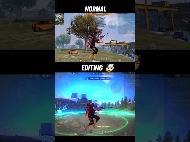 Normal + Editing 🌀 ( FREE FIRE SHORT EDIT)