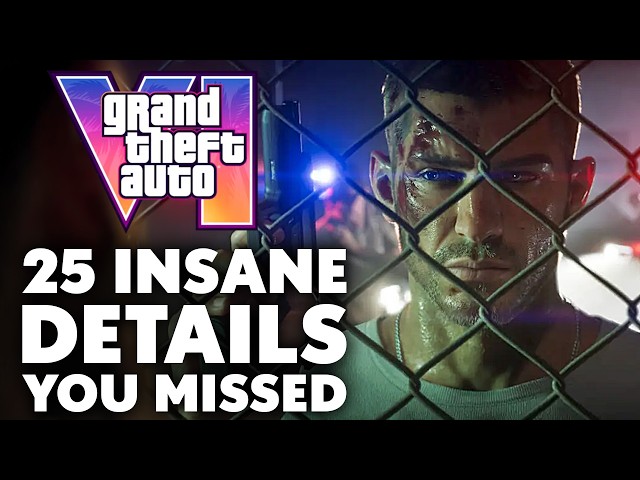 GTA 6 - 25 INSANE Details You Probably Missed In The 27-Minute Gameplay
