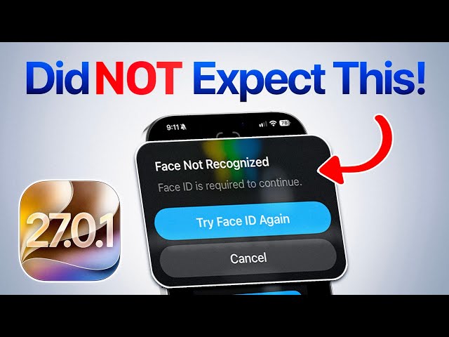 iOS 27.0.1 - Did NOT Expect This!