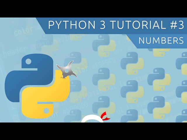 Python 3 Tutorial for Beginners #3 - Numbers
