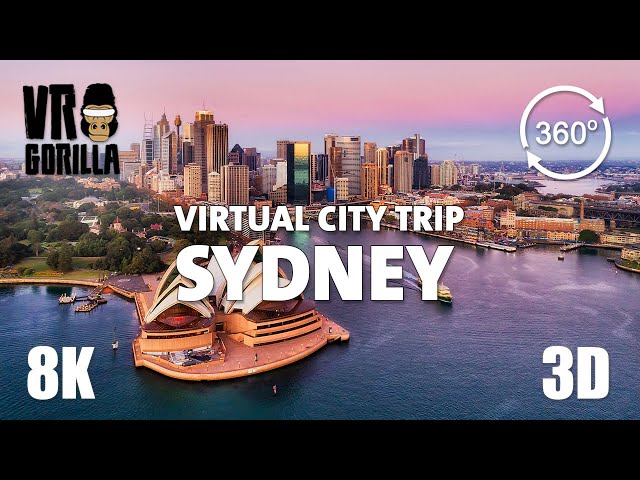 Sydney, Australia Guided Tour in 360 VR - Virtual City Trip - 8K 3D (Teaser)
