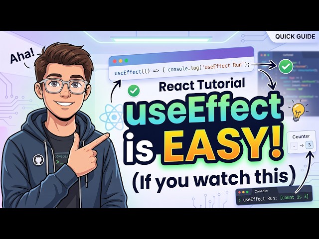 Learn React useEffect in 230 Seconds!