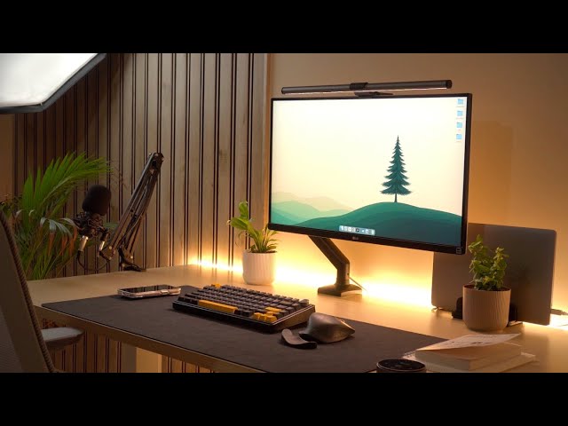 I Built The Cleanest Desk Setup | My 2025 Productivity Desk Setup
