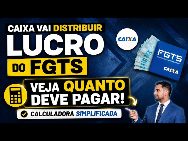 CAIXA WILL PAY PROFITS: SEE HOW MUCH YOU CAN RECEIVE - ESTIMATED VALUE - SIMPLIFIED CALCULATOR