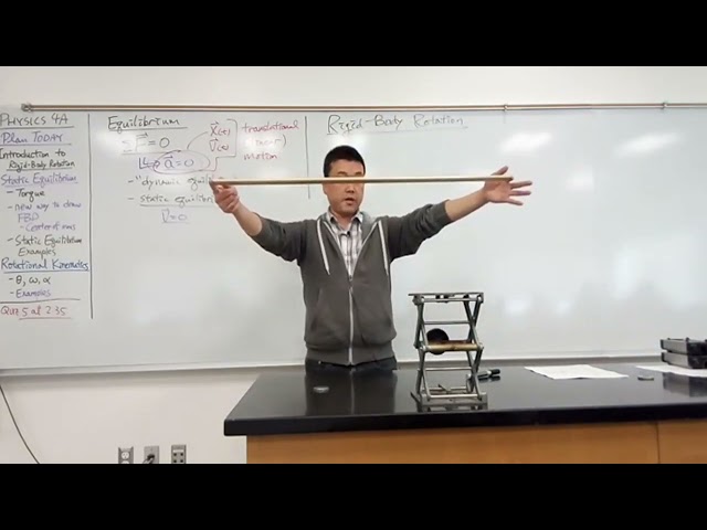 PHYS 4A - Lecture 16 - Intro to Torque and Rotation