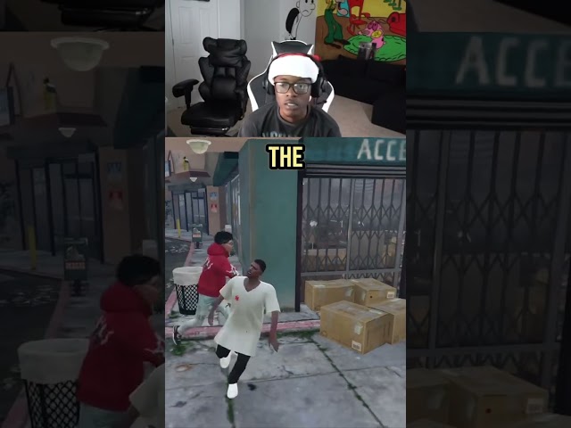 GTA CAN GET SERIOUS REAL QUICK🤣😭#funny #viral #twitch #shorts #streamer #amp