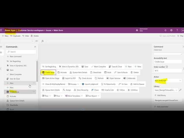 Add Ribbon Buttons within Power Apps || Edit Command Bar within Power Apps - Dynamics 365