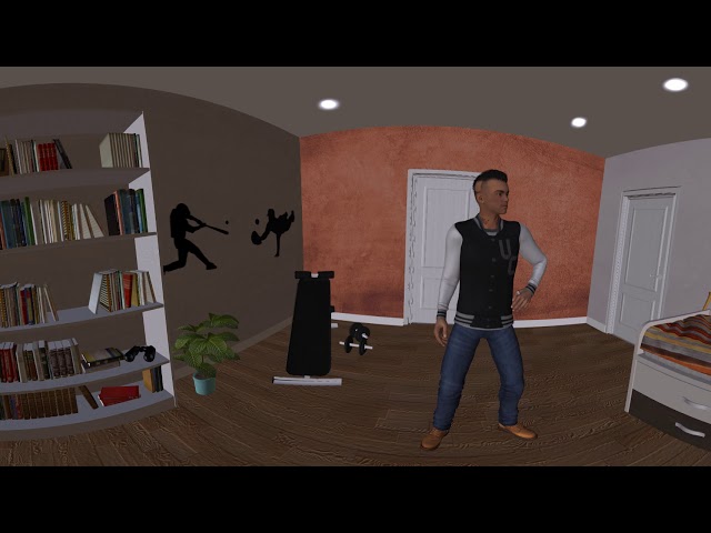 Taylor's Bedroom in 360°