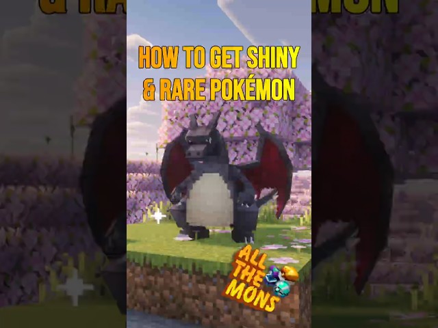 All The Mons - How to get Shiny and Rare Pokémon! #allthemons #cobblemon #allthemods #atmons #atm10
