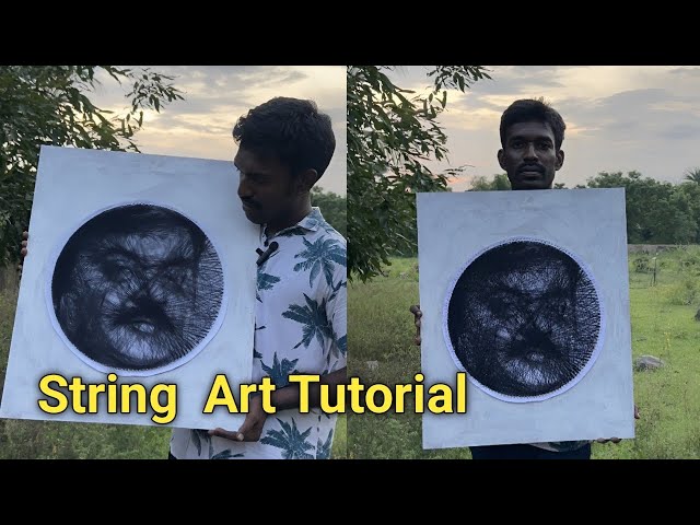 Thread Art Tutorial😍