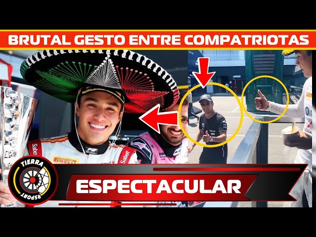 GREAT GESTURE BETWEEN COMPATRIOTS! CHECO PÉREZ CONGRATULATES AN EMOTIONAL NOEL LEÓN ON HIS HUNGAR...