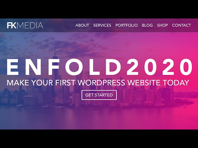 How To Make A Wordpress Website | Enfold Theme Tutorial