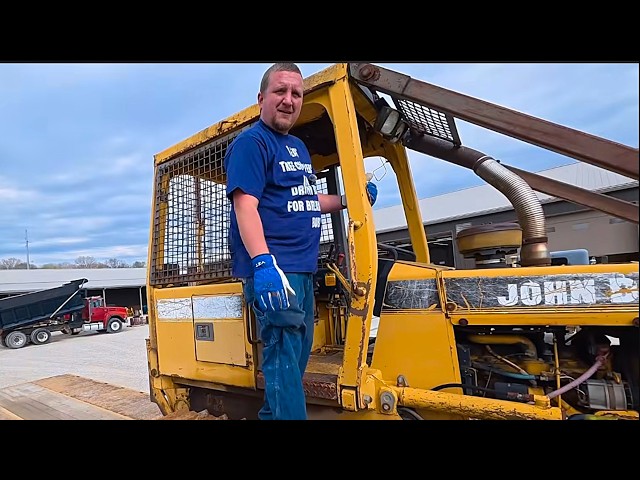 Will it RUN? Rescuing an Abandoned JD 650G Dozer