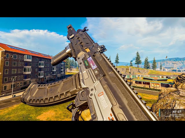 WARZONE BATTLE ROYALE AK-27 GAMEPLAY! (NO COMMENTARY)