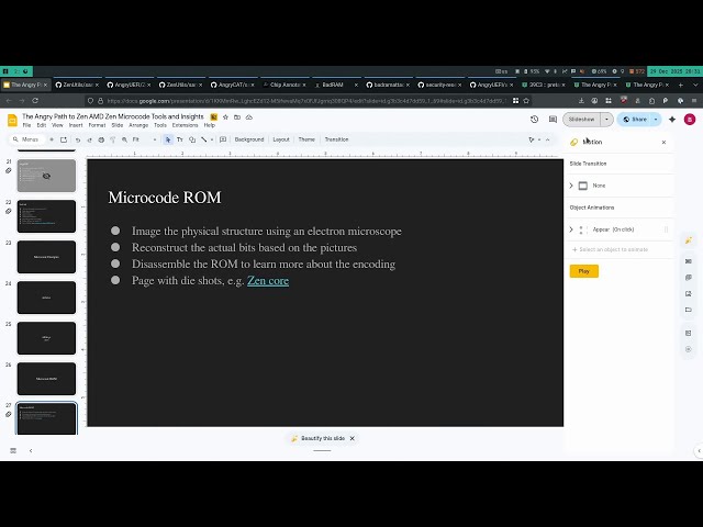 39C3 - The Angry Path to Zen: AMD Zen Microcode Tools and Insights