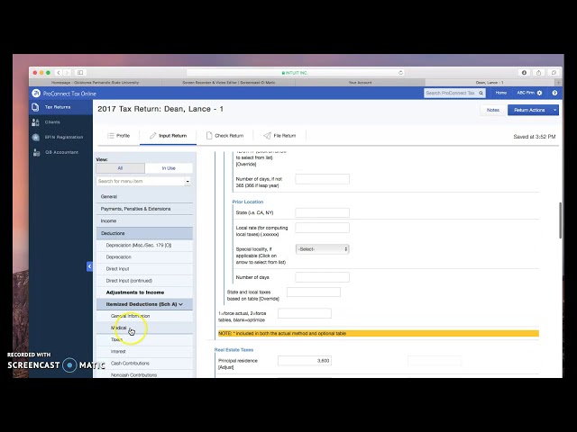 Introduction to Tax Prep Software