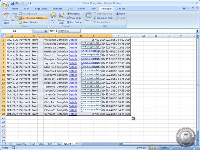 excel 27 editing macros