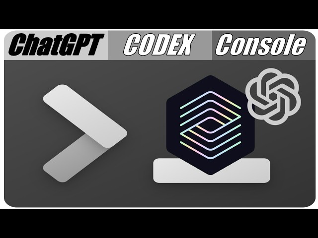 ChatGPT CODEX Console installation tutorial: Windows Terminal AND Linux distributions