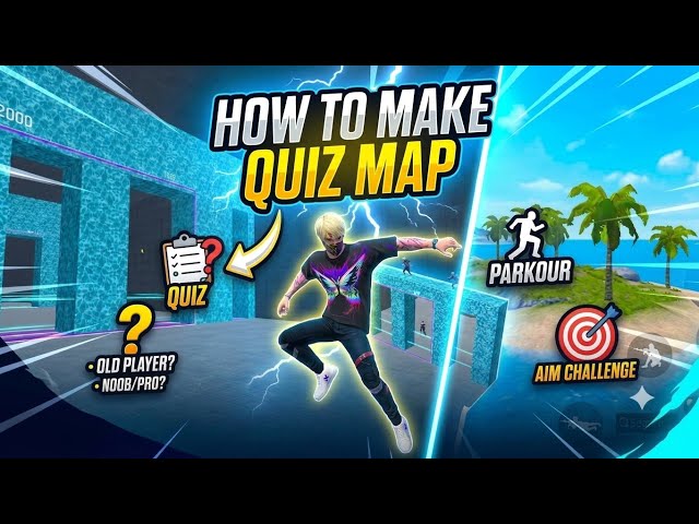How to Make Quiz Map in FF Craftland 🎯🔥 (Easy Guide)