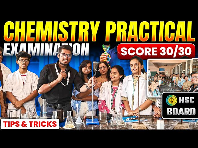 CHEMISTRY PRACTICAL HSC Board Class 12🔥 Score 30/30 in Practical Exam Titration + Viva Explained ASC