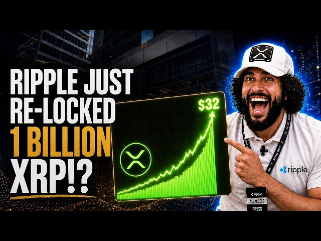 🚨 THEY SAID: RIPPLE RE-LOCKS 1 BILLION XRP... HERE'S WHY THAT'S WRONG! 🚨 ON-CHAIN DATA SHOWS 700M!