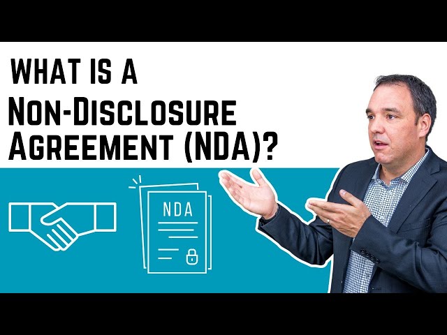 What Is An NDA? Non Disclosure Agreement (NDA) Explained