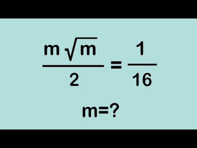 Germany l Can you solve this? l Math Olympiad 
