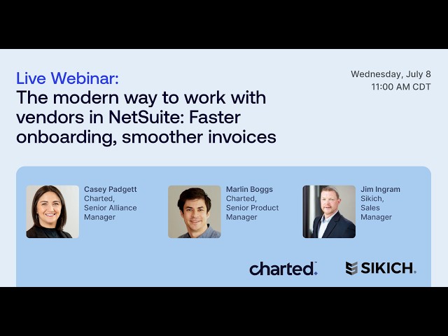 The modern way to work with vendors in NetSuite