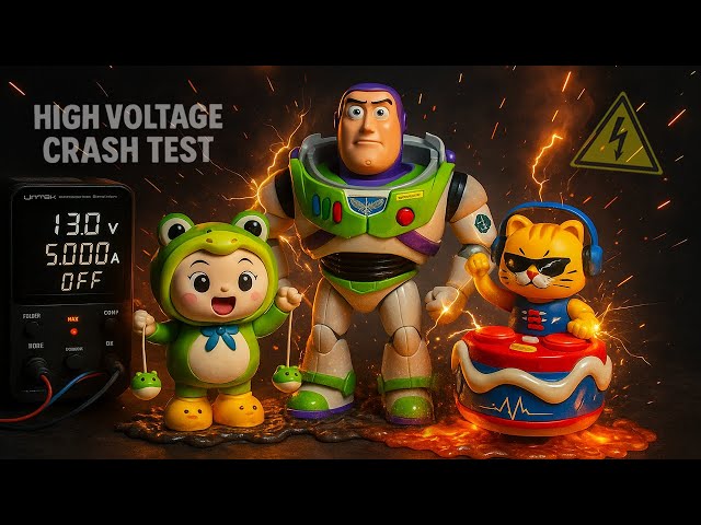 ⚡ High Voltage vs Toys!🔥What Happens When You Apply TOO MUCH POWER to a Toy? Compilations 💥