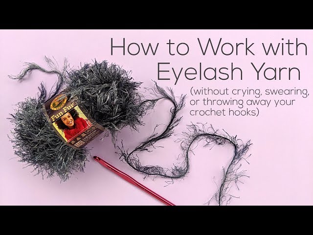 How to Crochet Eyelash Yarn