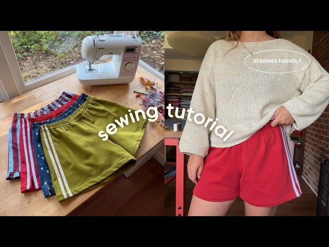 Avenue Shorts Sewing Tutorial | Beginner Sewing Pattern