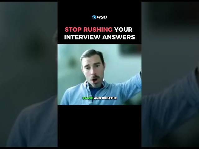 ⏳ THIS Can Save Your Interview