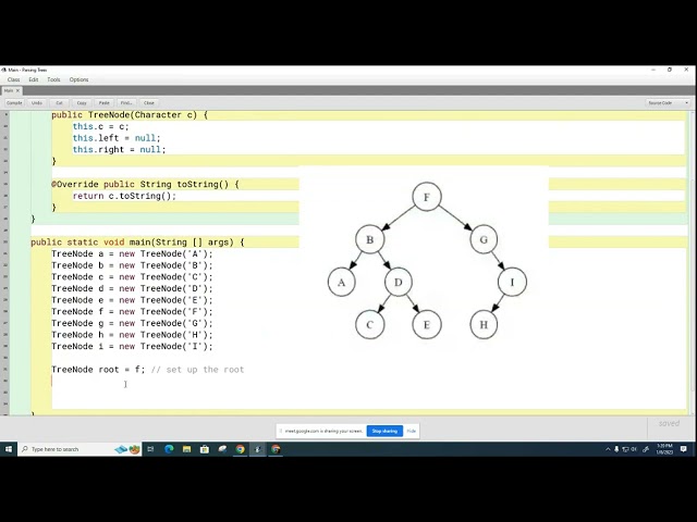 DS 049: Trees Part 5 - Java Code for Preorder, Postorder, and Inorder Parsing