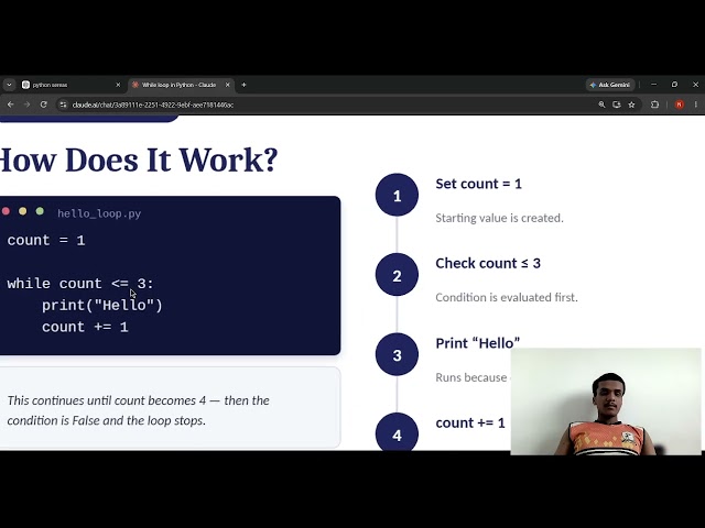 Python Day 7 🐍 | While Loop in Python Explained | 30 Days Python Series