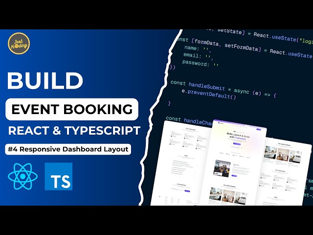 ReactJS TypeScript untuk Pemula #5 - Fetch API dengan Axios dan Menampilkan 3 Data Event